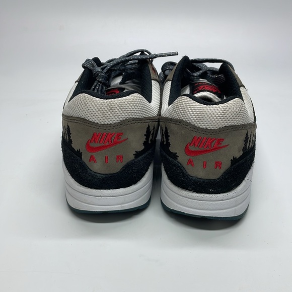 Used Nike Air Max 1 PRM Shoes "Escape Treeline" Slate Blue FJ0698-100 Men - Picture 4 of 5